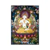Pintura de Pendurar Buda Estilo Americano Retrô Pintura Decorativa de Entrada Impressões de Arte de Dunhuang Sala de Estar Sala de Jantar Corredor Mural de Hotel