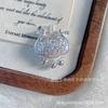 Plata Pura 999 Plata de Ley Lingote de Fortuna Giratorio Candado de Seis Caracteres Mantra Candado de Longevidad Antigua Borla Candado de Fortuna Nuevo Estilo Chino