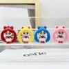Llavero Colgante de Chica Hermosa de Animación de Dibujos Animados Llavero de Guerrera Hermosa Colgante de Muñeca Colgante de Coche Caja Sorpresa