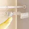 Nuevo Colgador Retráctil de Acero Inoxidable para Pantalones de Adulto y Niño Clip de Nube para Pantalones Soporte Antideslizante para Ropa de Bebé Perchero Doméstico