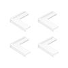 Esquina anticolisión para ventanas, esquina de ventana de aluminio de puente roto, protección de esquina, silicona anticolisión, pegatinas de ángulo recto para puertas y ventanas, cubierta protectora de seguridad interior para ventanas