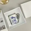 Venta al por mayor transfronteriza Vajilla de Porcelana Ósea Dijia Serie Ruyi Tigre Plato para Comida Occidental de Hotel Plato para Bistec Plato para Taza Plato para Bol Cuchara Vajilla