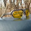Óculos de Sol Polarizados Retrô para Homens, Pesca e Ciclismo, Óculos Anti-UV, Esportes ao Ar Livre, Viagem, Montanhismo, Óculos de Sol à Prova de Vento
