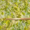 Nuevo Tejido de Seda Xiangyun Jacquard de Rayón con Patrón de Nube y Limón Verde Estilo Nacional Chino para Camisas, Chalecos y Qipao Materiales Hechos a Mano