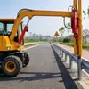 Máquina Integrada de Perforación y Extracción para Barreras de Seguridad de Autopistas, Máquina Instaladora de Cercas Onduladas para Carreteras de Montaña, y Martillo Hincapilotes Tipo Carga