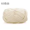 Xuefeier Hilo Liso No. 2 2mm Hebra Redonda Hueca Algodón Hilaza Algodón Puro Hilo de Algodón para Crochet Lana DIY Tejida a Mano