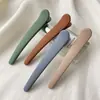 Grampo Colorido Volumizador de Raiz, Presilha Posicionadora de Franja Sem Marcas, Piranha para Penteado e Maquiagem, Acessório de Cabelo Especial para Lavar o Rosto com Topo Alto