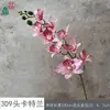 Orquídea Borboleta Phalaenopsis 3D9 Estilo Europeu Flor de Casamento de Alto Padrão Corredor Parede de Flores Cenário Flor de Seda Decoração de Sala de Estudo Flor