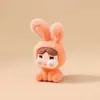 Novo Coelho Bebê Chorando Flocado de Desenho Animado Boneca de Pelúcia Fofa Brinquedo Tendência DIY Caixa Surpresa para Live Streaming Decoração de Mesa Carro