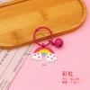 Llavero Campana de Dibujos Animados Llavero Macaron Colgante para Bolsa de Llaves Lindo Llavero de PVC Evento Pequeño Regalo