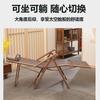 Silla reclinable plegable de enlace retráctil para descanso saludable durante el almuerzo Zhendong-year-old Oficina Hogar Silla de ocio ajustable multifuncional