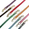 Guia de Animal de Estimação, Corda de Animal de Estimação, Guia de Cachorro, Guia para Passeio de Cachorro, Couro Genuíno Couro de Primeira Camada Corda de Couro, Latão
