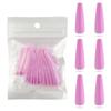 Cor 24 peças saco DIY estendido nail art patch cheio em forma de T falso balé de unhas XXXL saco de cor sólida