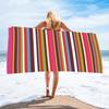 Generación JIT toalla de playa de microfibra para cabello impresión digital toalla de baño para natación vacaciones junto al mar toalla de playa absorbente