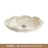 Mini Plato Transparente con Forma de Hueso para Mascotas, Vajilla, Juego de Platos para Uso Doméstico en la Sala de Estar, Adecuado para Bocadillos, Postres y Frutas, con un Estilo de Lujo Ligero