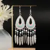 Pendientes de Pavo Real para Minorías Étnicas, Regalos Retro de Plata Miao Estilo Étnico, Accesorios de Pendientes Vintage de Imitación Plata