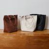 Bolso Cubo de Lujo Ligero y de Gama Alta en Piel Genuina Bolso Tejido Bolso de Piel de Vaca de Primera Capa Curtida al Vegetal Bolso de Mano para Mujer Bolso de Hombro para Viajes
