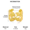 Pulsera Ancha de Metal Chapado en Oro Estilo Nuevo Europeo y Americano de Margarita para Mujeres Joyería de Mano de Planta con Flores Pulsera con Forma de Mariposa Corazón Venta al por Mayor