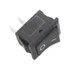 Interruptor basculante de 2 pines y 2 velocidades 6A10A rojo negro 21*15mm interruptor de encendido basculante de alta calidad KCD1-101