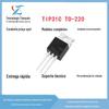 Novo TIP31C TIP31 em linha TO-220 NPN tipo chip de triodo de transistor Darlington