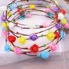 Diadema de guirnalda al por mayor escaneo de código push diadema diadema material WeChat atracciones turísticas actividades diadema festiva para niños