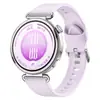 Aplicable a Huawei GT7 Correa de Silicona para Reloj Estilo Oficial Mismo Estilo Correa de Silicona Deportiva 18mm Tipo Pulsador Textura de Grano Largo