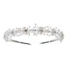 Nuevo Tocados de Novia de Amazon, Diadema de Perlas y Pedrería de Alta Gama, Sesión de Fotos, Accesorios Sencillos para Vestido, Diadema
