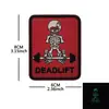 Parche de Velcro Bordado No Hay Dolor No Hay Ganancia Insignia de Moral para Fitness Levantamiento de Pesas Pegatina de Tela Brazalete Mochila