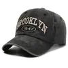 Gorras Lavables para Todas las Estaciones para Hombres con Bordado de Letras, Gorras de Béisbol para Primavera y Otoño con Bordado de Parche Vintage, Gorras de Béisbol para Mujeres, Artículos en Stock Transfronterizos