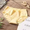 Pure Wish Estilo Creme Sem Costura Seda de Gelo Roupa Íntima Feminina Sexy Renda Antibacteriana Menina Alto Valor Cintura Média Calcinhas Femininas