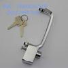Accesorios para excavadoras Kato HD820/512, conjunto de cerradura de puerta de cabina de excavadora, bloque de cerradura de manija interior y exterior