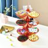 Atacado do Fabricante Mesa de Centro para Sala de Estar Doméstica Popular Ins de Aparência Elegante Prato de Lanches Doces Ktv Prato de Frutas Rotativo