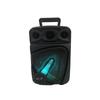 Altavoz móvil de 8 pulgadas para exteriores, portátil, inalámbrico, con tarjeta de audio Bluetooth, altavoz de alta potencia para baile cuadrado.