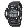 Reloj de Venta Caliente Transfronterizo para Estudiantes, Modelo para Deportes al Aire Libre, Multifuncional para Exteriores Anticaídas, Resistente al Agua, Reloj Electrónico con Alarma Luminosa