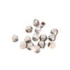 Cuentas Hexagonales de Platino Chapado en Cobre Pulsera DIY Hecha a Mano Accesorios de Cuentas Collar de Perlas Casero Joyería Material de Cuentas Multifacético