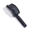 Peine de Cerdas de Jabalí, Peine Esponjoso, Peine de Costilla Hueca, Peine Masajeador del Cuero Cabelludo, Peine para Peinar el Cabello, Peine para el Cuidado del Cabello, Peine Alisador