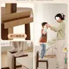 Silla Pequeña de Madera Maciza para Uso en Casa, Taburete Simple con Respaldo Suave Acojinado, Taburete Cuadrado para Entrada, Taburete para Cambiarse los Zapatos, Taburete Pequeño Infantil para Sala de Estar