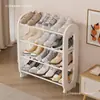Sapateira para Entrada de Casa, Solução de Armazenamento Simples de Múltiplas Camadas, Armário de Sapatos Conveniente Sob a Mesa para Dormitório, Armário de Sapatos para Corredor de Apartamento Alugado