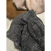 [Producto Destacado] Yuran 26 Nueva Colección de Principios de Primavera: Chal de Punto sin Mangas Texturizado Bloque de Color Mezcla de Hilo de Algodón