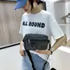Atacado pode ser encomendado bolsa de cintura esportiva para atividades ao ar livre bolsa carteiro masculina multifuncional bolsa de peito lona resistente ao desgaste barraca bolsa de caixa registradora