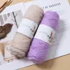 Hilo de lana de ardilla, hilo de ardilla, hilo brillante de pelo largo, hilo de plumas de faisán, hilo de grosor medio para tejer a mano gorros, bufandas y abrigos