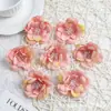 Corona de Flores de Cerezo Simuladas Hecha a Mano Materiales para Manualidades Flores Artificiales Flores Falsas Decorativas Flores de Boda Realistas de Alta Gama