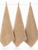 A5L10 Pacote Absorvente Coral Fleece Removedor de Maquiagem Lavar Rosto Lenço Quadrado Pequeno Infantil Toalha de Rosto Macia