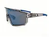 Gafas de Montañismo a Prueba de Viento con Marco Grande para Exteriores, Lentes de Sol de Moda Coloridos Personalizados para Hombres y Mujeres, Gafas Polarizadas Deportivas