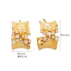 Pendientes de Plata de Ley 925 con Textura en Forma de C y Patrón Estrellado, Popular Diseño de Lujo para Mujer, Diseño de Nicho, Pendientes Elegantes