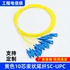 Venta Directa de Fábrica Grado Telecomunicaciones Cable de Fibra Óptica de 12 Hilos Tipo Cinta SC/FC/ST Bajo Humo Cero Halógeno LC Monomodo Multimodo