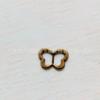 Hebilla de Día Mariposa de 3.5mm bjd 6 Puntos Accesorios Ropa de Bebé Pequeños Accesorios de Tela Hebilla de Cinturón de Bolso de Bebé Botones Decorativos