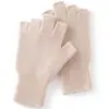 Invierno Nuevo Estilo Cálido Protección contra el Frío Guantes Casuales para Mujer Suaves Amigables con la Piel Versátiles Guantes de Cachemir Guantes de Punto sin Dedos