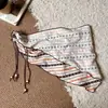 Bufanda Larga de Seda a Cuadros Florales Retro para Mujer, Bufanda Fina para el Cuello Moderna y Única con un Toque de Lujo, Cinta Multifuncional