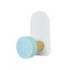 Ganchos de Madera Maciza, Sin Taladro, Sin Rastro, para Colgar Ropa Detrás de las Puertas del Baño, Cocina, Entrada, Pared, Ganchos Adhesivos Fuertes